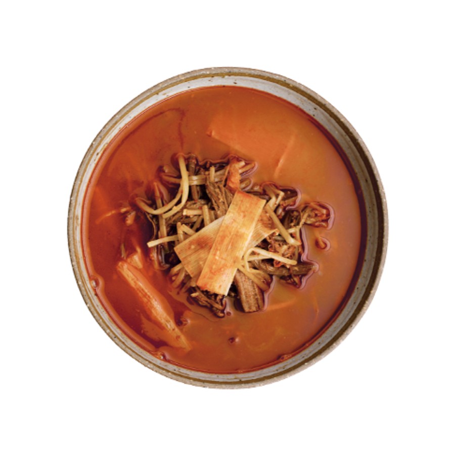 Yukgaejang: Scharfe koreanische Rindfleischsuppe
